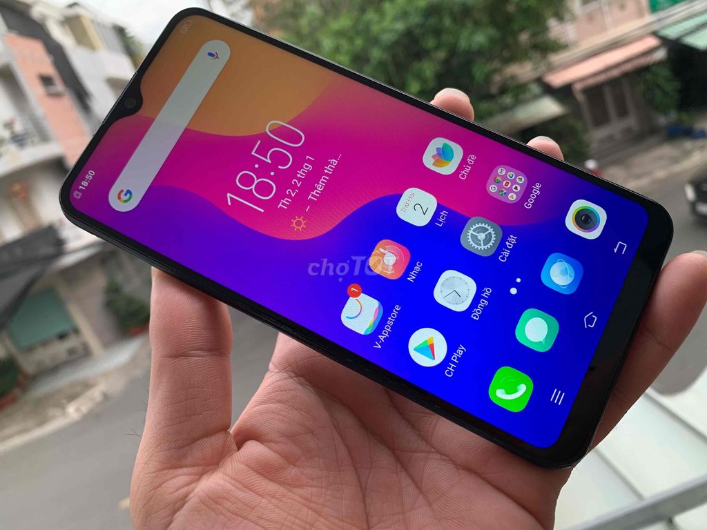 Vivo Y91c rộng 6.3in, Pin sài 4-5ngày, 2Sim