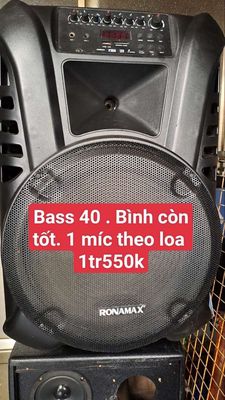 Loa bass 40 Ronamax