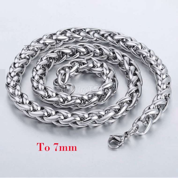 Dây chuyền nam Inox Bạc. Mua bán Phụ kiện thời trang khác tại Quận Thốt Nốt Cần Thơ được đăng bởi Phụ Kiện Rẻ Bèo Cần Thơ hình 1