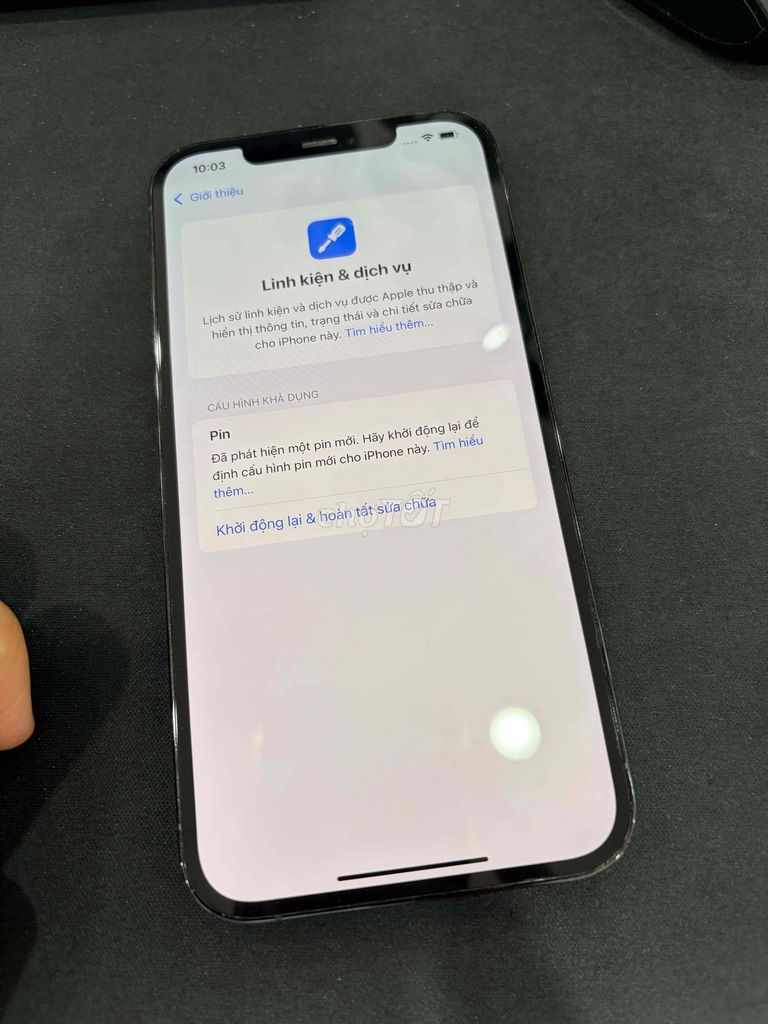 Apple iPhone 12 Pro Max 128GB Xanh. Mua bán Điện thoại tại Quận Hai Bà Trưng Hà Nội được đăng bởi Nguyễn Duy Đức hình 1