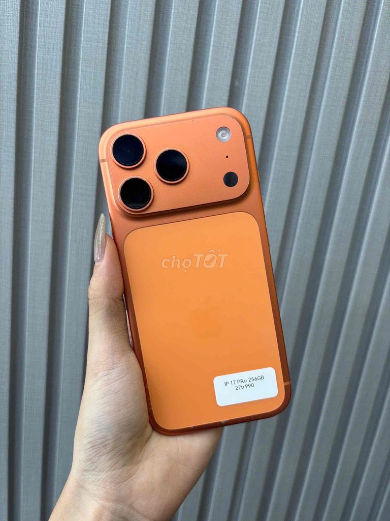 17 Pro 256GB Cam Qte Mỹ Pin 100 Bh 10/2026 imei837. Mua bán Điện thoại tại Quận Ninh Kiều Cần Thơ được đăng bởi Quý Mobile Cần thơ hình 1