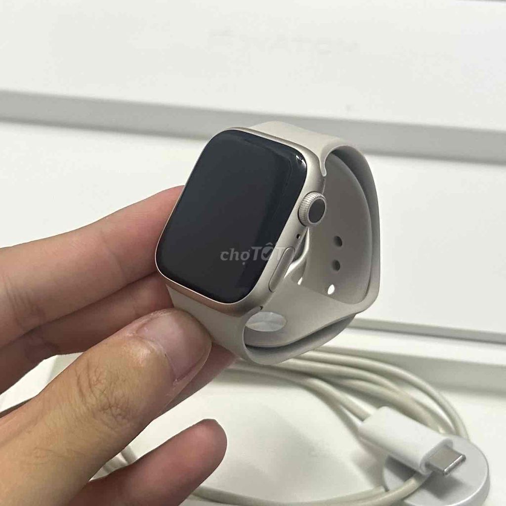 Apple Watch Series 9 41mm GPS Starlight. Mua bán Thiết bị đeo thông minh tại Huyện Nhà Bè Tp Hồ Chí Minh được đăng bởi Nguyễn Hữu Thắng hình 1