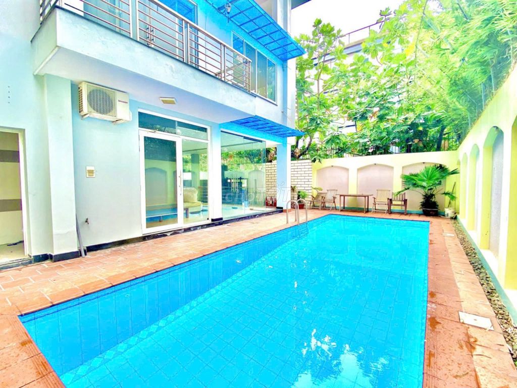 🏡[15mx20m]🏡 BIỆT THỰ SÂN VƯỜN HỒ BƠI XANH MÁT❌THẢO ĐIỀN P.THẢO ĐIỀN Q2