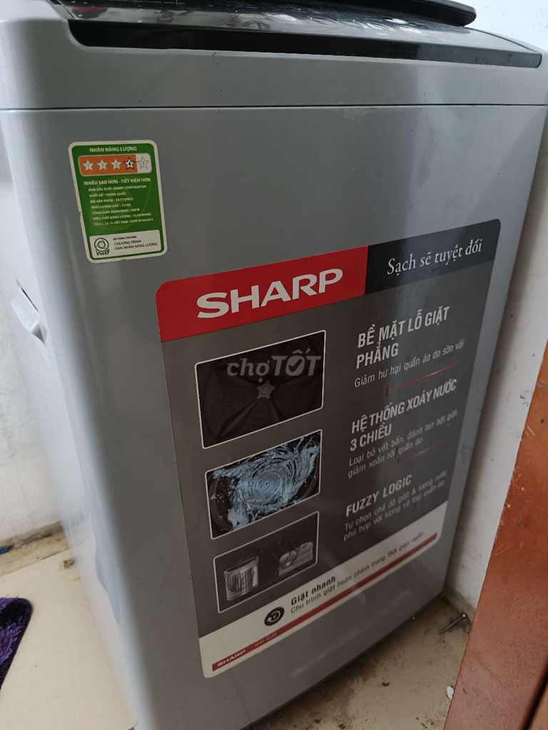 Máy giặt Sharp ES-Y75HV-S 7.5kg. Mua bán Máy giặt tại Quận Hai Bà Trưng Hà Nội được đăng bởi KĐ hình 1
