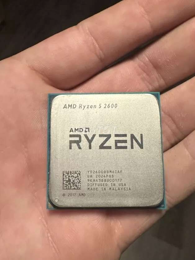 Ryzen 5 2600+tản stock