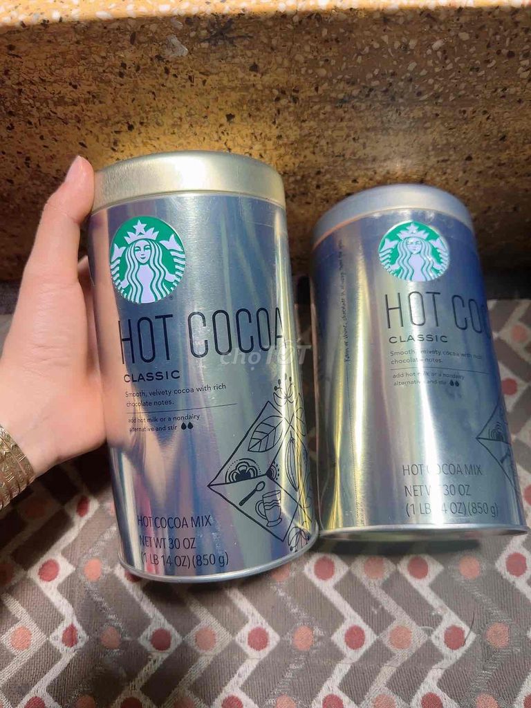 Bột ca cao Starbucks Classic 850g. Mua bán Đồ ăn, thực phẩm và các loại khác tại Quận 5 Tp Hồ Chí Minh được đăng bởi ngoc nhi hình 1