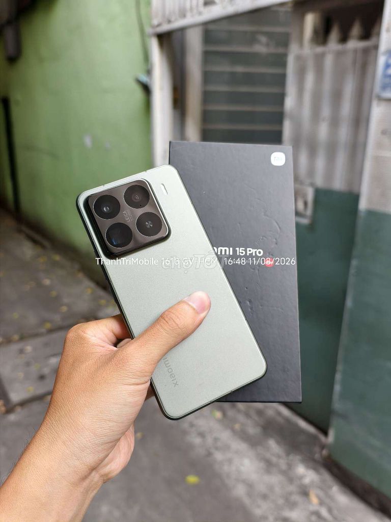 Xiaomi Mi 15 Pro Xanh 12/256 fullbox bản nd. Mua bán Điện thoại tại Quận Gò Vấp Tp Hồ Chí Minh được đăng bởi Thanh Tri hình 1