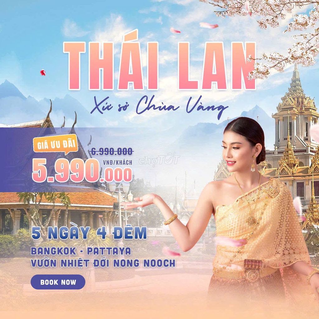 Bangkok - Pattaya 5N4Đ