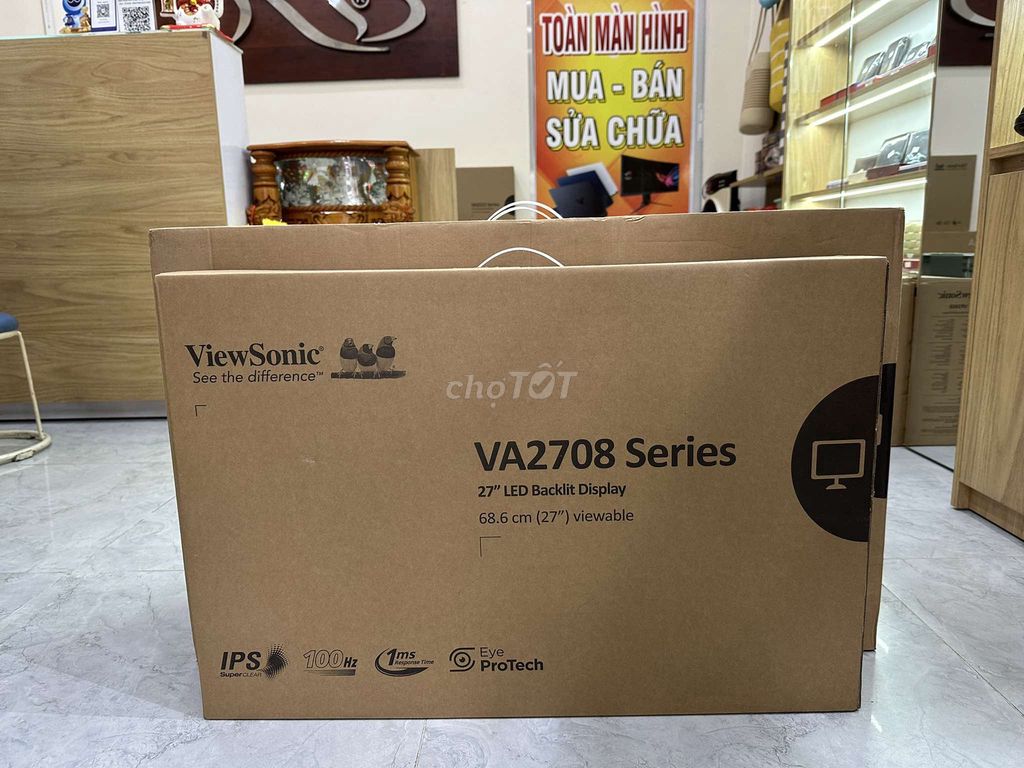 Màn Viewsonic VA2708 2k 100hz New BH 7/2027