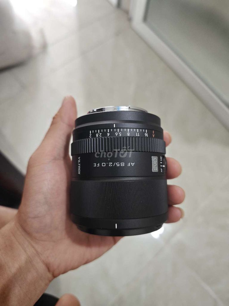 Ống kính Viltrox 85 Evo F2.0 fullbox. Mua bán Máy ảnh, Máy quay tại Huyện Đan Phượng Hà Nội được đăng bởi superman hình 1