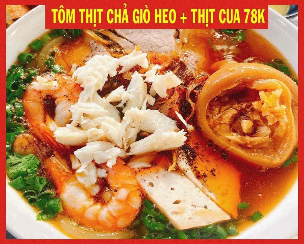 Bánh Canh Cua - Xôi Gà Ta Nướng