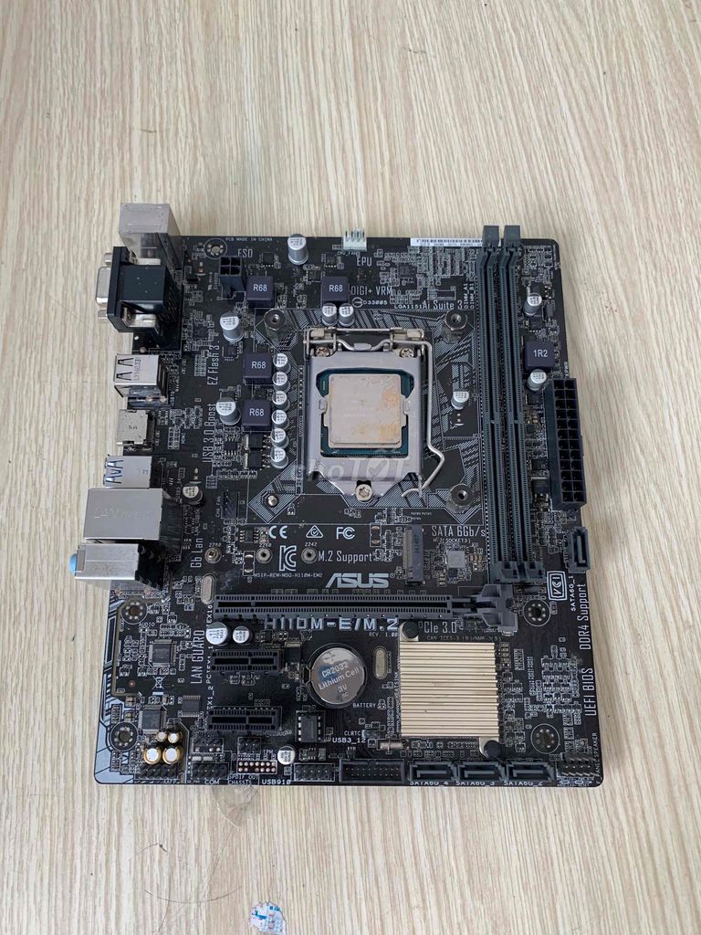 bộ main asus h110m-e/m.2 zin (còn bh đến 2025)