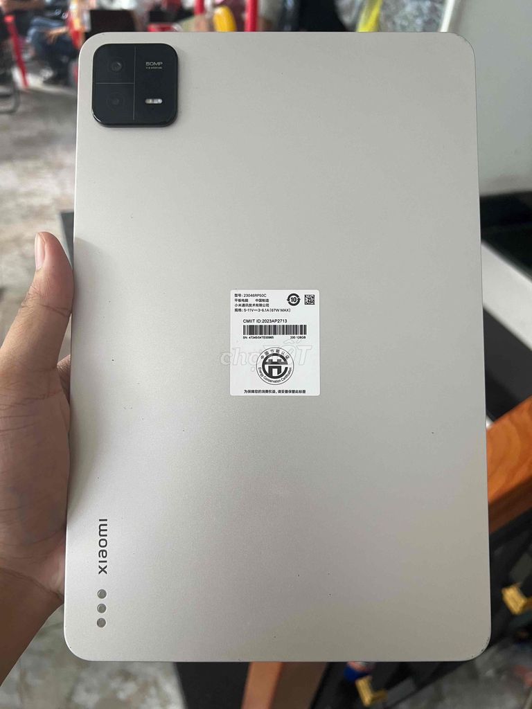Xiaomi Pad 6 Pro 8GB/128GB Trắng. Mua bán Máy tính bảng tại Quận Tân Phú Tp Hồ Chí Minh được đăng bởi Tony Chung hình 1