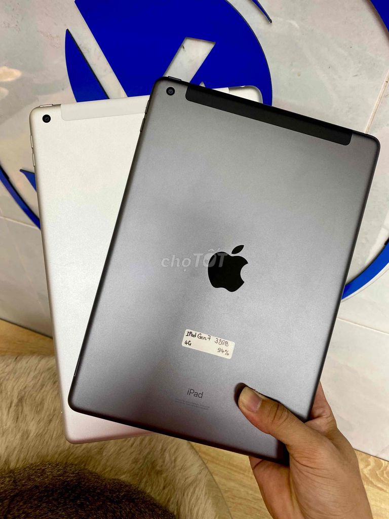 Apple iPad Gen 7 32GB (Wifi & Sim 4G) Hàng Cũ 99