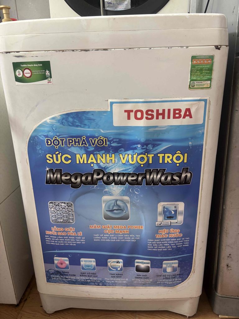 Máy giặt Toshiba MegaPowerWash. Mua bán Máy giặt tại Quận Gò Vấp Tp Hồ Chí Minh được đăng bởi Thảo Vy  hình 1