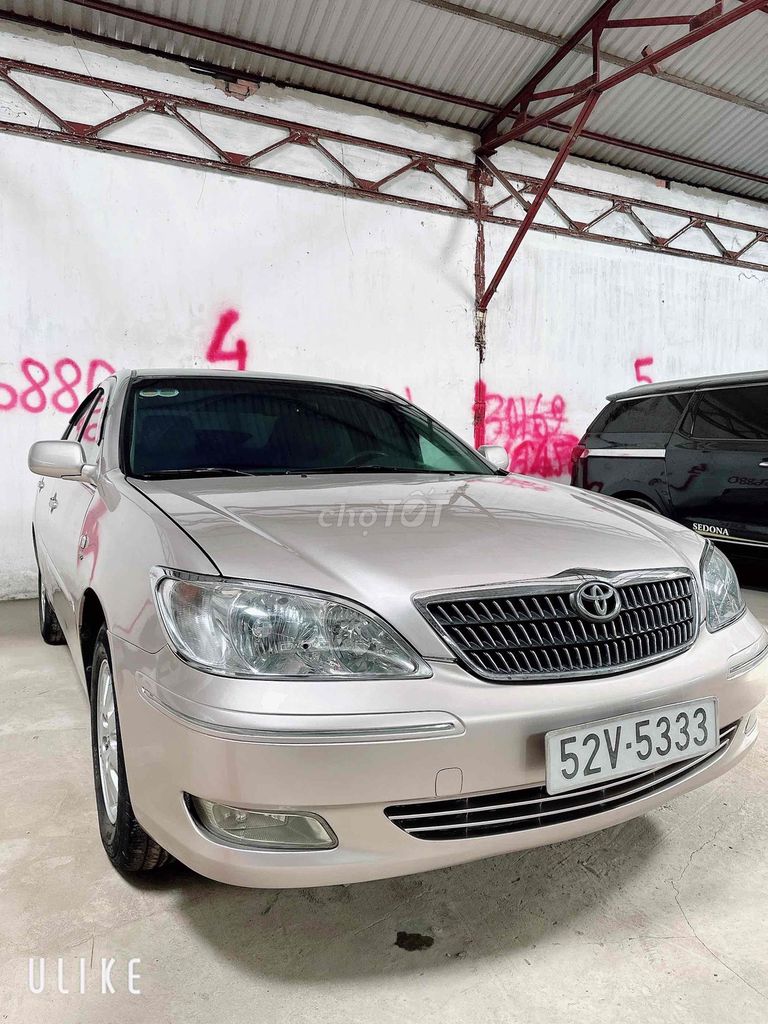 Xe Siêu Cọp Toyota Camry 2003 2.4G Vàng Cát Vip. Mua bán Ô tô tại Quận Tân Phú Tp Hồ Chí Minh được đăng bởi Tổng Công Ty Đại Hoàng Minh hình 1