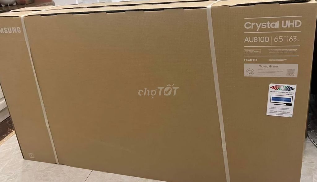 TV Samsung 65AU8100 65in GIỌNG NÓI Bảo Hành 3/2026