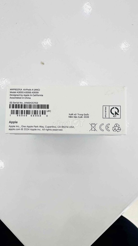 Bán tai nghe Airpods 4 ANC khử ồn mới dùng 1 ngày. Mua bán Tivi, Âm thanh tại Quận Sơn Trà Đà Nẵng được đăng bởi Cuong Tran vu hình 1