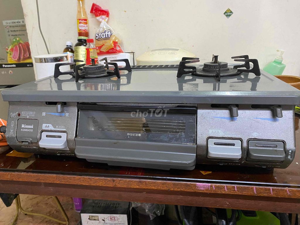 Bếp gas Rinnai KGM64DG nội địa Nhật Bản. Mua bán Bếp, lò, đồ điện nhà bếp tại Quận 10 Tp Hồ Chí Minh được đăng bởi Bb Phạm hình 1