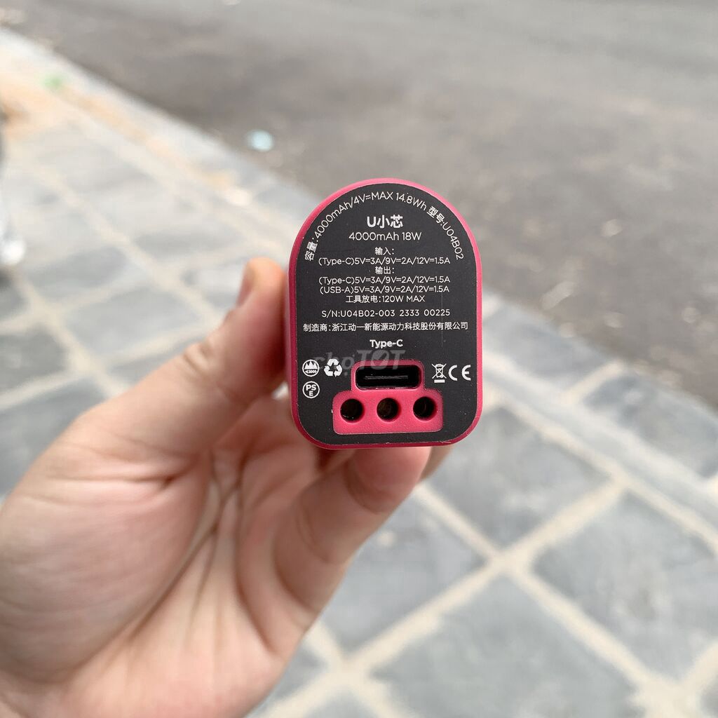 Pin dự phòng Litheli 4000mAh, sạc nhanh