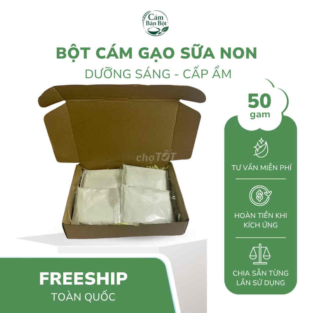 Bột cám gạo Cám Bán Bột Dưỡng sáng, cấp ẩm. Mua bán Phụ kiện thời trang khác tại Quận Tân Bình Tp Hồ Chí Minh được đăng bởi Đoàn Hường hình 1