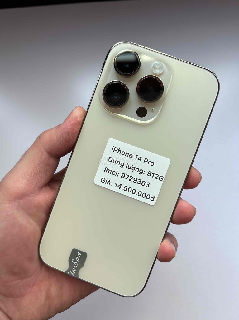 iPhone 14 Pro 512GB Vàng Gold máy đẹp keng. Mua bán Điện thoại tại Thành phố Buôn Ma Thuột Đắk Lắk được đăng bởi Nguyễn Hoàng hình 1