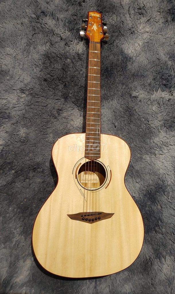 iindie Guitar AT-12 Dáng OM Có EQ Fishman 201 Xịn