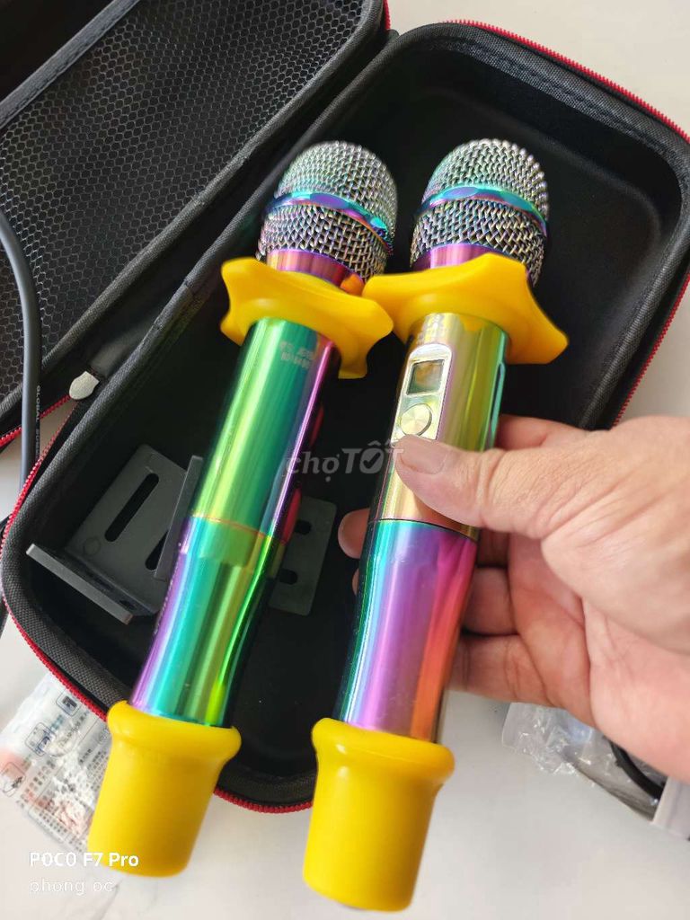 Micro không dây JG18A Đa sắc. Mua bán Tivi, Âm thanh tại Huyện Tháp Mười Đồng Tháp được đăng bởi Phong Ốc hình 1