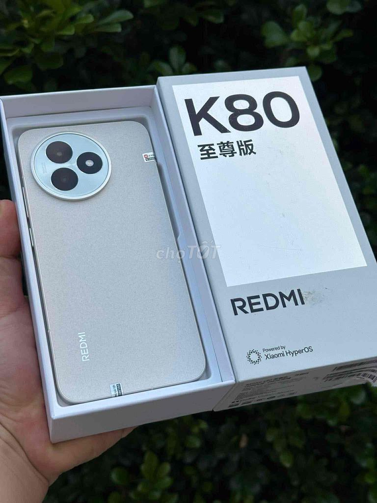 Xiaomi Redmi K80 Ultra đẹp keng, pin 100%. Mua bán Điện thoại tại Thành phố Thái Bình Thái Bình được đăng bởi TRÍ DŨNG STORE hình 1