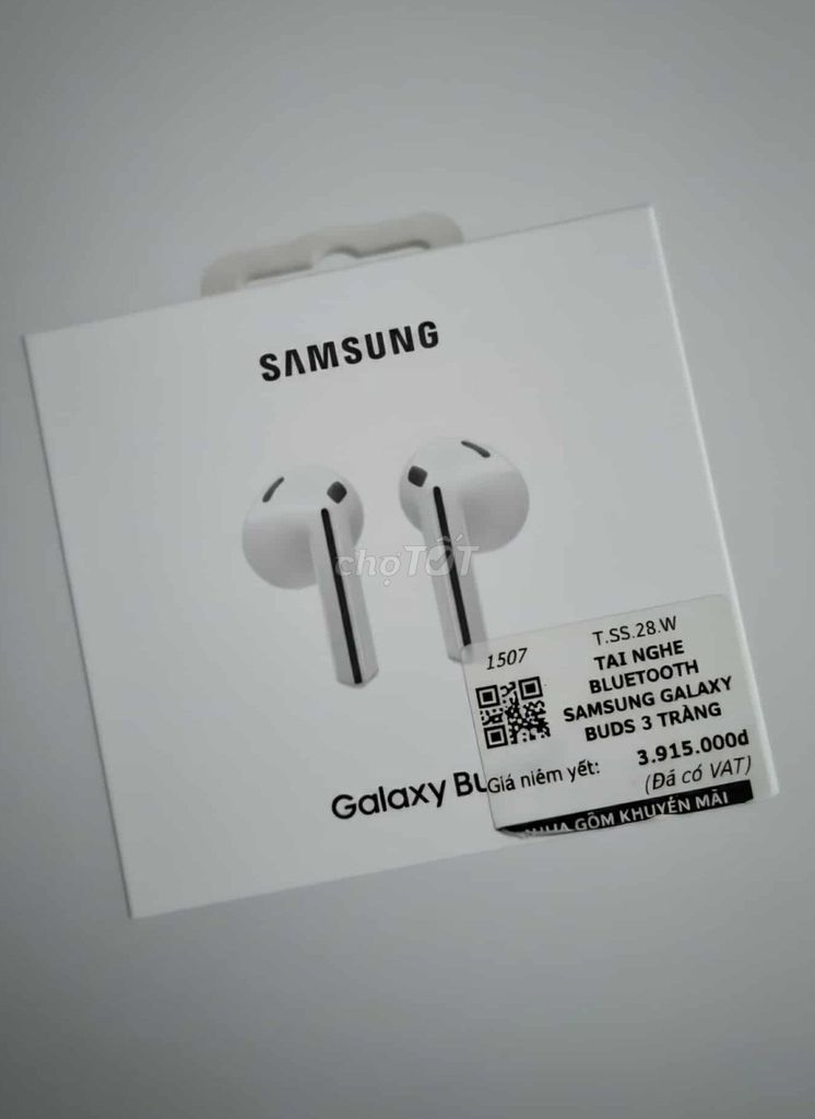 Tai nghe Bluetooth Samsung Galaxy Buds 3 Trắng Mới. Mua bán Tivi, Âm thanh tại Thị xã Hương Trà Thừa Thiên Huế được đăng bởi Anh Sơn Trần Đức hình 1