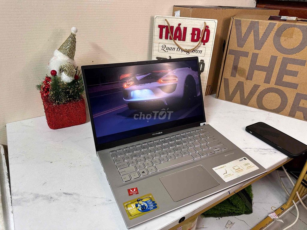 Asus Vivobook X412DA form cực đẹp nhỏ gọn loa hay