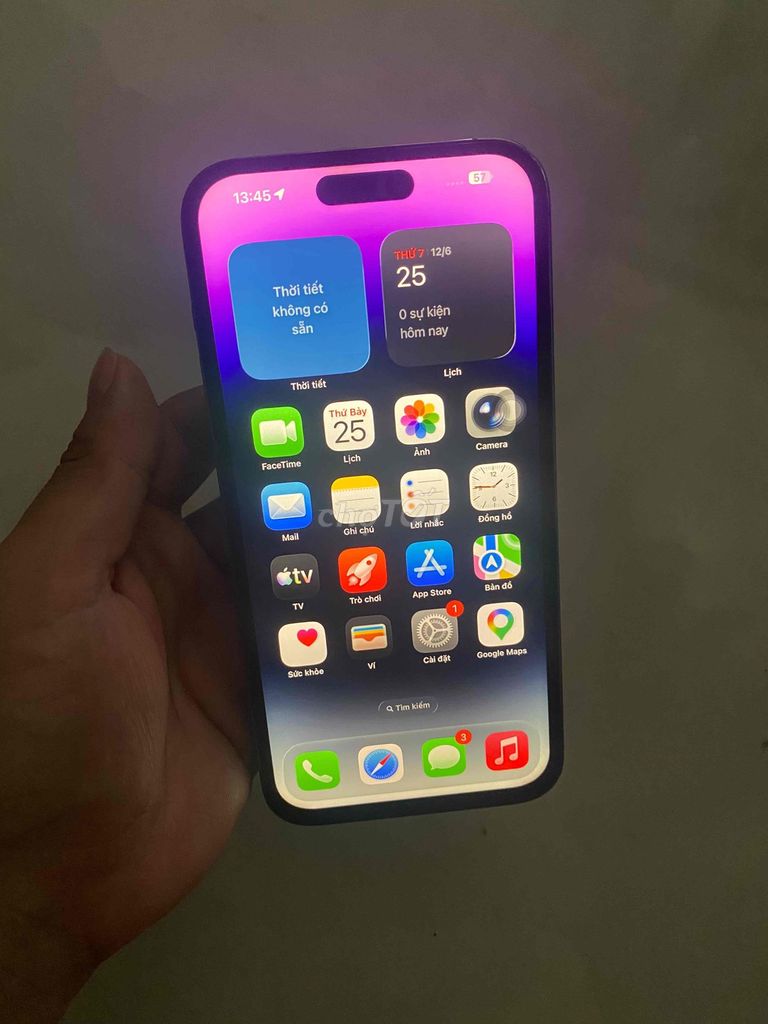 Apple iPhone 14 Pro Max 128GB Tím. Mua bán Điện thoại tại Huyện Bình Chánh Tp Hồ Chí Minh được đăng bởi Ngọc Anh hình 1