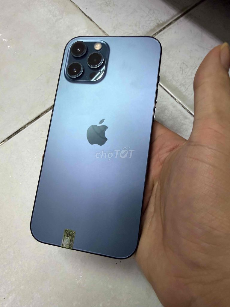 12 Promax Blue 128gb Quốc tế Mỹ. Mua bán Điện thoại tại Quận Gò Vấp Tp Hồ Chí Minh được đăng bởi Cửa Hàng BT Mobile Chuyên Iphone Quốc Tế Giá Tốt hình 1