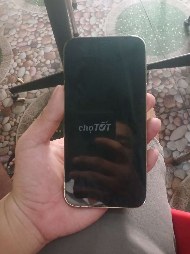 IPhone 12 Promax 128GB gold lock. Mua bán Điện thoại tại Quận Bình Tân Tp Hồ Chí Minh được đăng bởi V I N H hình 1