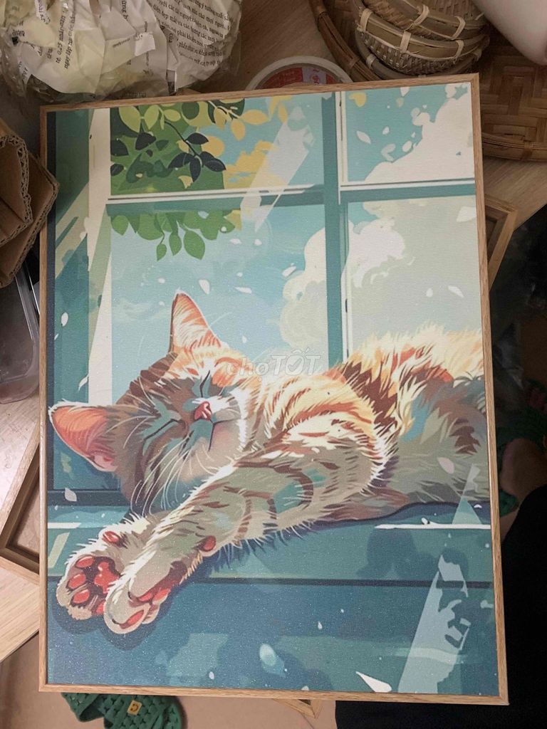 Tranh treo tường 30x40, 40x60. Mua bán Cây cảnh, đồ trang trí tại Quận Ba Đình Hà Nội được đăng bởi Windy Vu hình 1