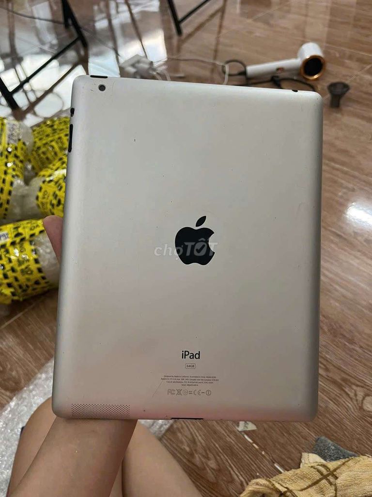iPad 3, 64g, iOS 9.3, sài wifi. Mua bán Máy tính bảng tại Thành phố Thủ Dầu Một Bình Dương được đăng bởi Phước Mobile hình 1