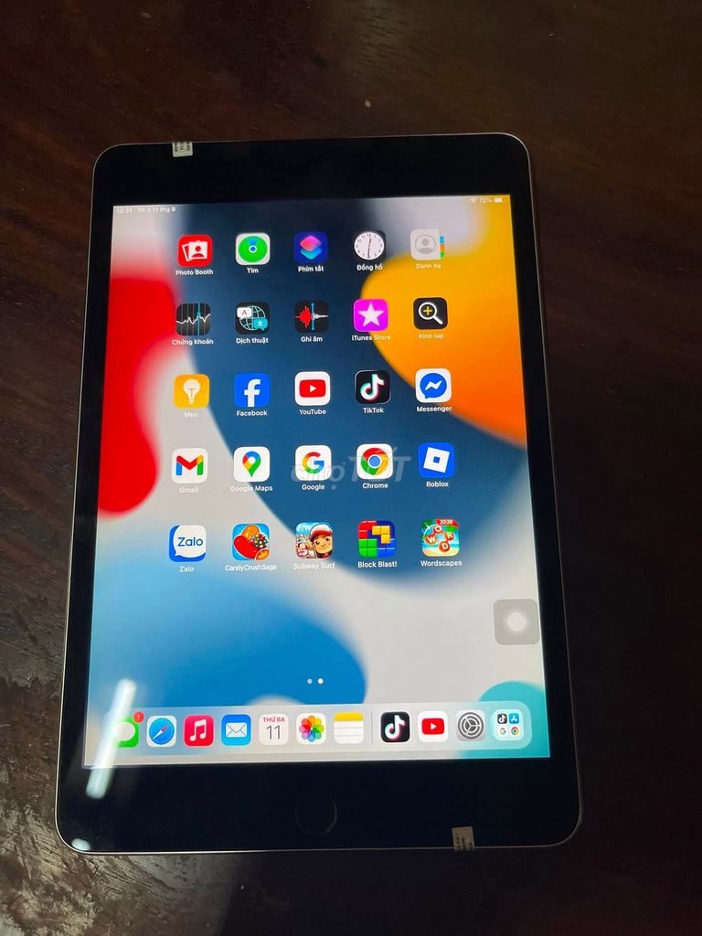 Apple iPad mini 4 128G Xám Vân tay nhạy. Mua bán Máy tính bảng tại Quận 10 Tp Hồ Chí Minh được đăng bởi Hội Đồ Điện Tử hình 1