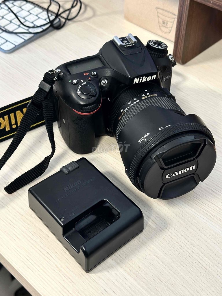 Thanh lý bộ máy Nikon D7200 + Sigma 17-50 f/2.8. Mua bán Máy ảnh, Máy quay tại Quận Bình Thạnh Tp Hồ Chí Minh được đăng bởi Tú Trang hình 1