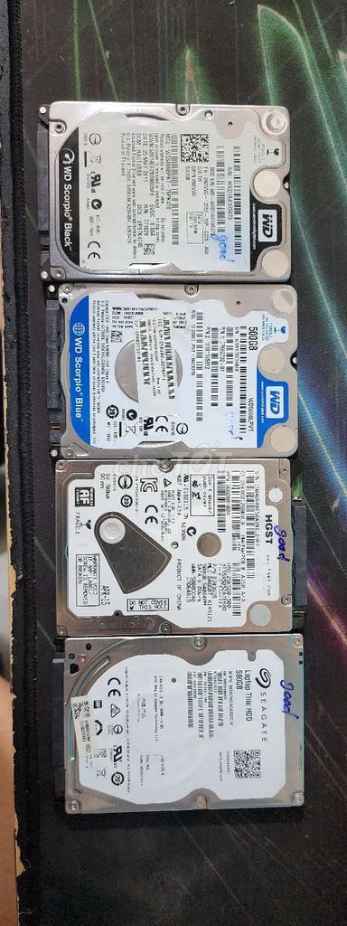 ổ cứng 500gb 2.5 7200RPM. Mua bán Linh kiện (RAM, Card...) tại Huyện Đức Hòa Long An được đăng bởi Vi Tính KH  ViTinhKHCom hình 1