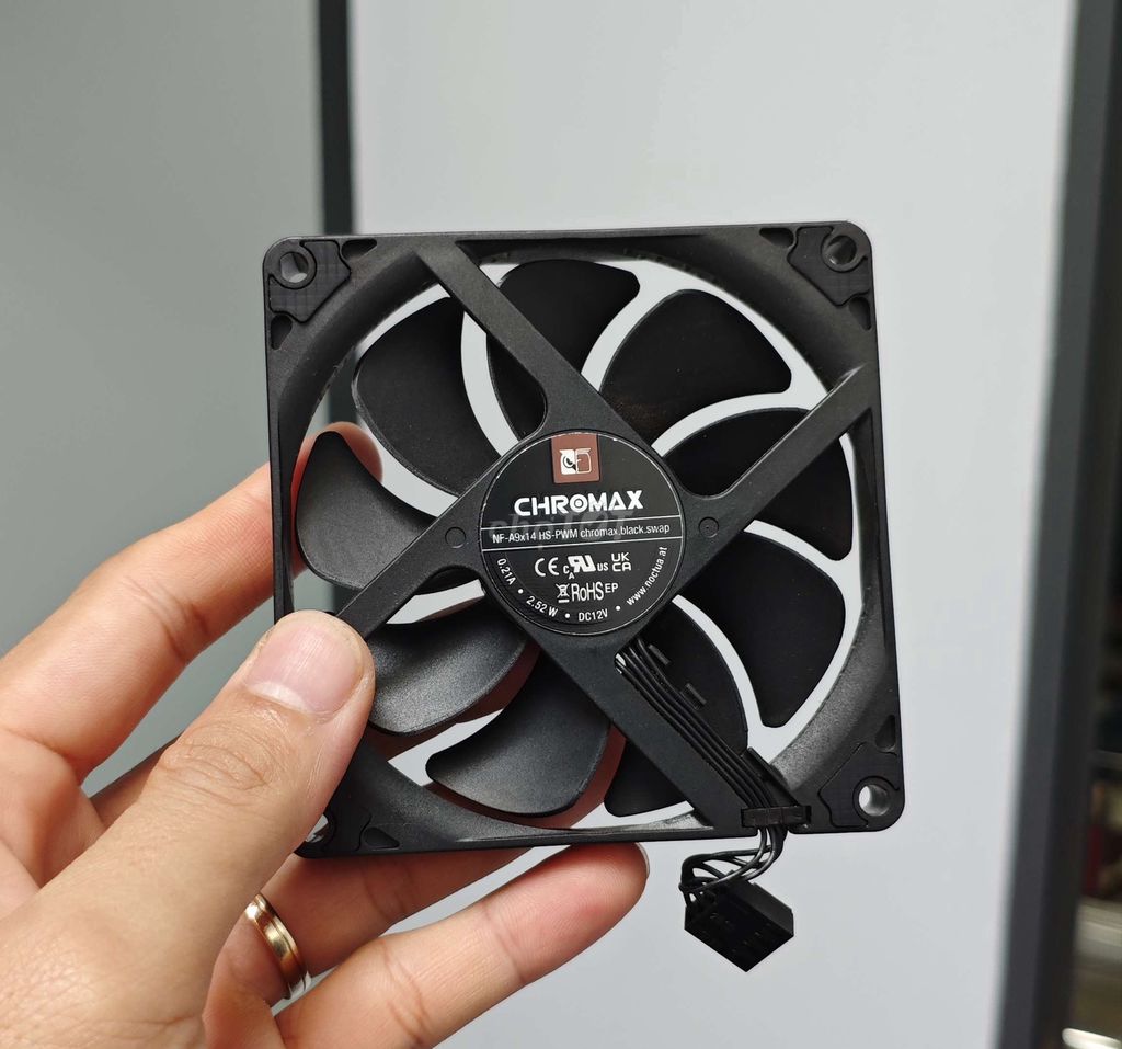 Fan tản nhiệt Noctua NF-A9x14 HS-PWM chromax. Mua bán Linh kiện (RAM, Card...) tại Quận 11 Tp Hồ Chí Minh được đăng bởi Trương Hoàng Thi hình 1