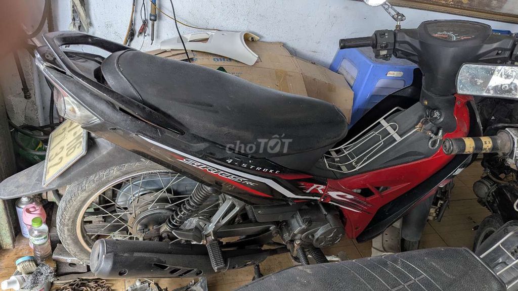 Xe sirius màu đỏ đen. Mua bán Xe máy tại Quận Thanh Khê Đà Nẵng được đăng bởi truongbui hình 3