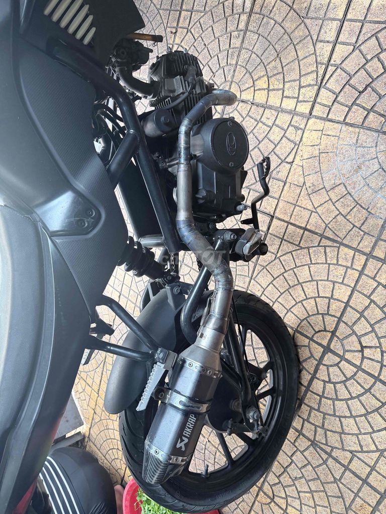 Труба Kymco K-Pipe 50, черная, 49 см3