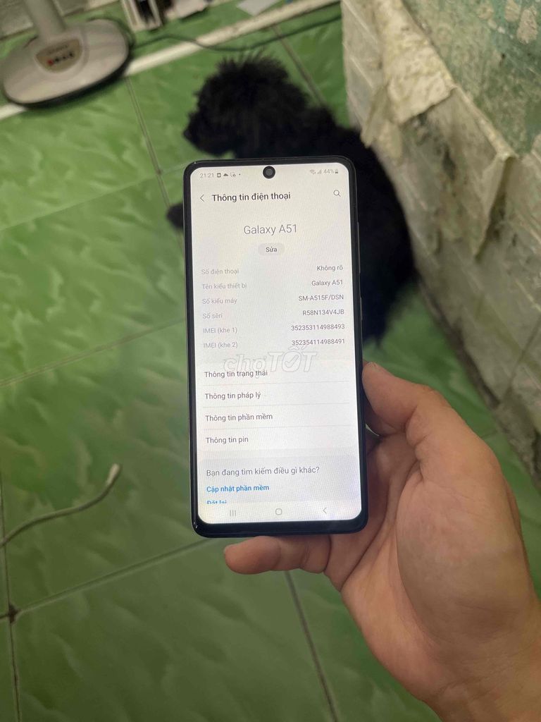 Samsung Galaxy A51 Trắng. Mua bán Điện thoại tại Thị xã Bến Cát Bình Dương được đăng bởi mua bán bao đổi  hình 1