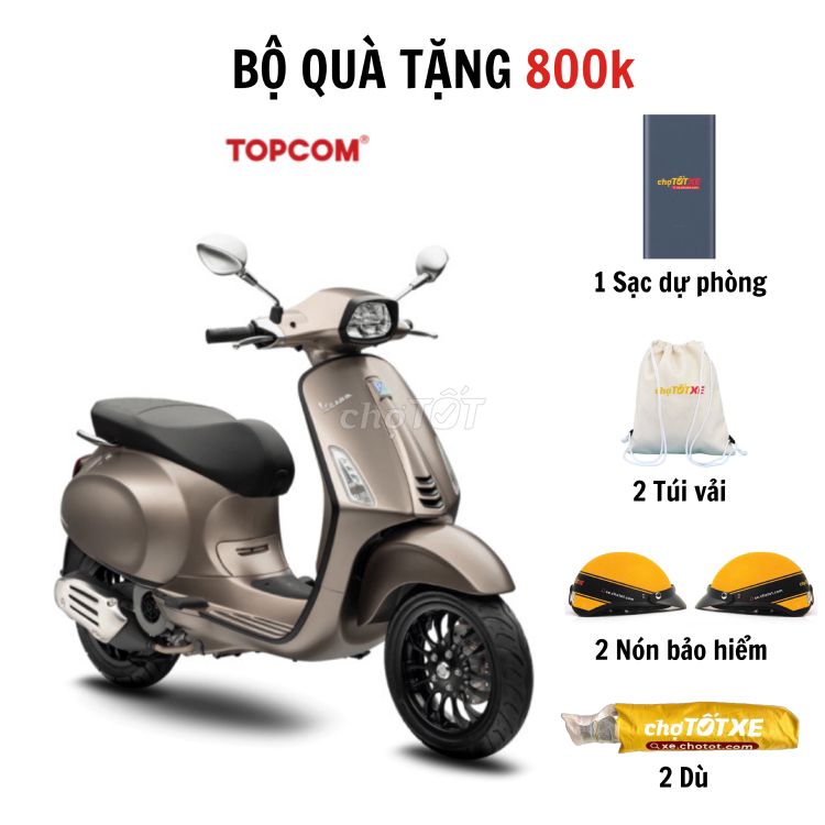 VESPA SPRINT S 150 TFT - QUÀ TẶNG CHỢ TỐT