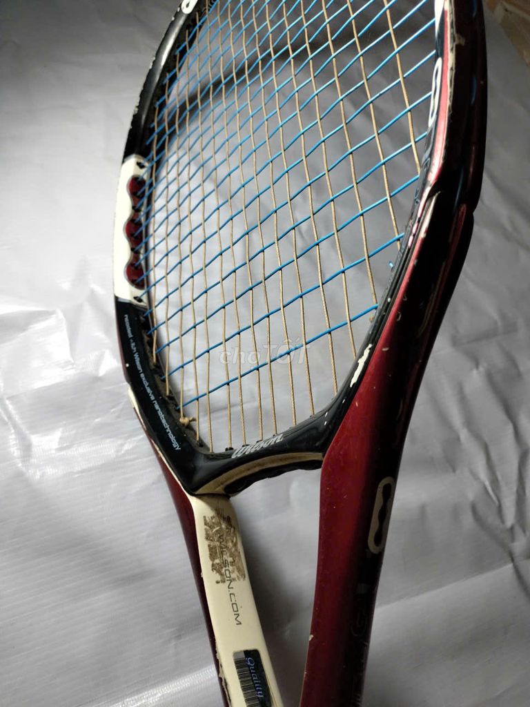 Vợt tennis Wilson Đỏ, Đen, Trắng 