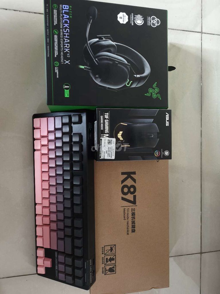 Gear máy tính tai nghe, bàn phím, chuột. Mua bán Phụ kiện (Màn hình, Chuột...) tại Quận Tân Bình Tp Hồ Chí Minh được đăng bởi trần Sang hình 1