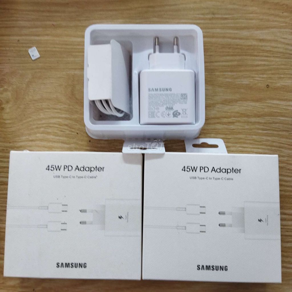 Bộ sạc Samsung 45w Super Charge 2.0 chính hãng.