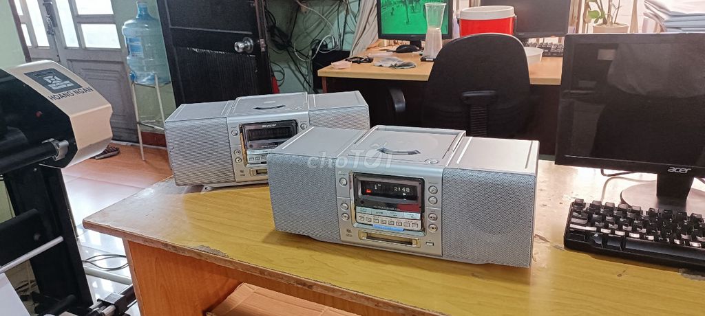 Radio SHARP MD-F230 "hình thúc đẹp âm thanh hay"