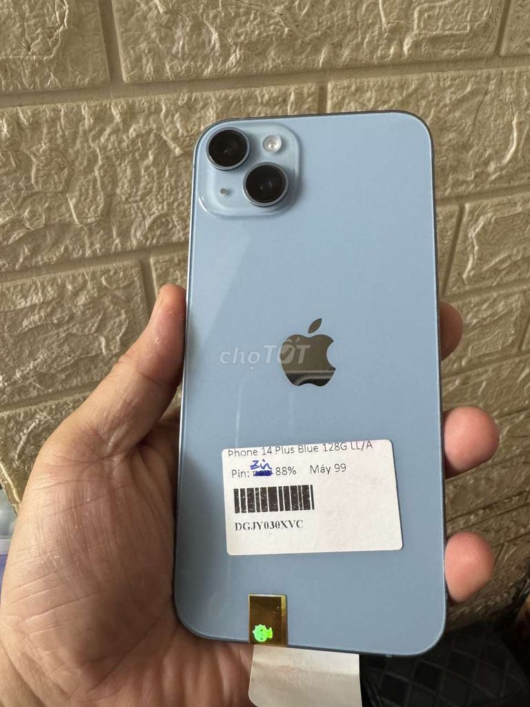 Apple iPhone 14 Plus 128GB Xanh Mỹ. Mua bán Điện thoại tại Quận Bình Thạnh Tp Hồ Chí Minh được đăng bởi Góc nhỏ apple hình 1