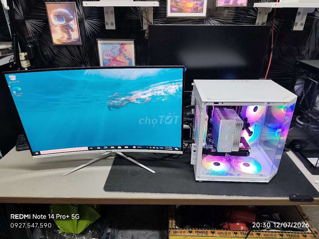   thùng pc xeon màu trắng. Mua bán Máy tính để bàn tại Quận 3 Tp Hồ Chí Minh được đăng bởi Tiến Nguyễn hình 1